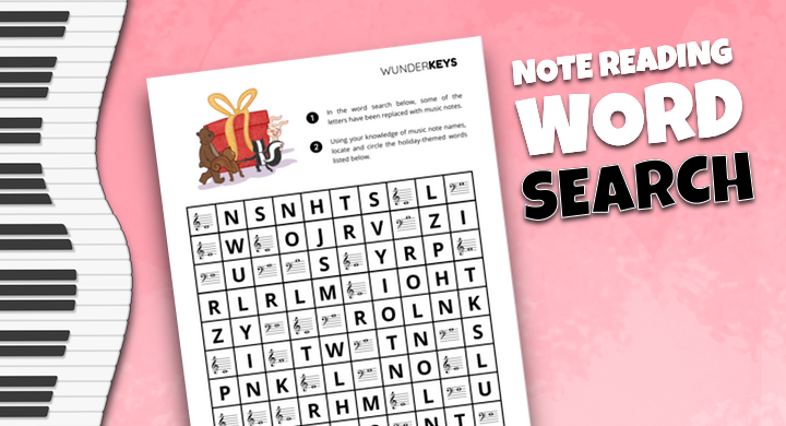 Musical Word Searches