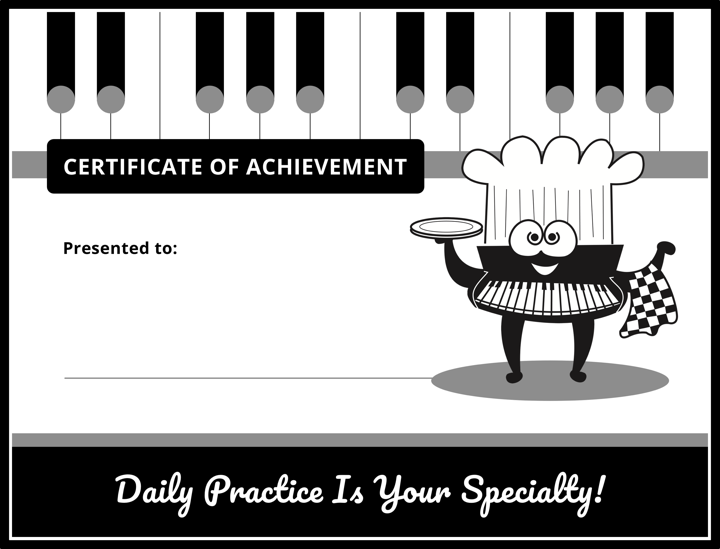 Daily Practice Certificate