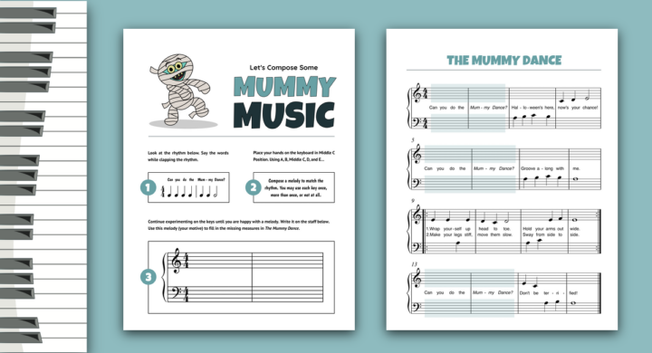 A Halloween Composing Printable For Primer And Level 1 - WunderKeys
