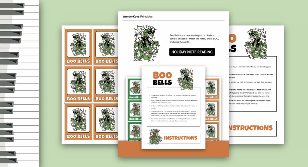 Halloween Note Reading Game