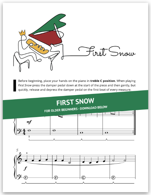 Christmas Piece For Older Beginners