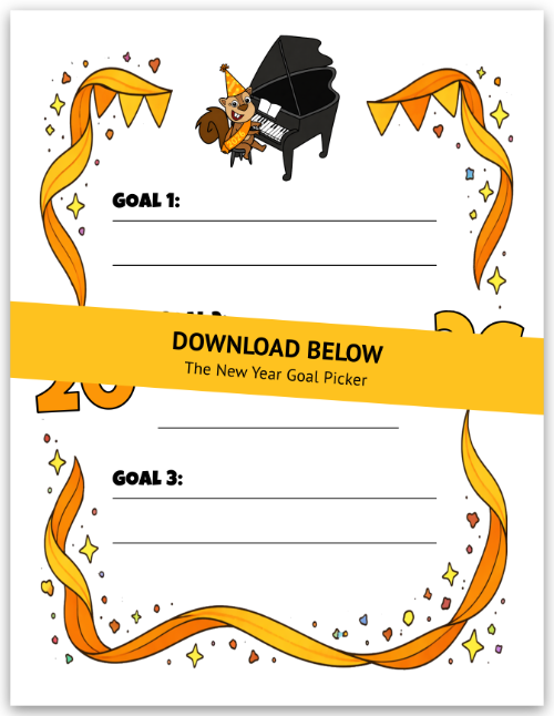 New Year piano goals