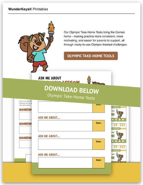 Olympic Take-Home Piano Practice Tools